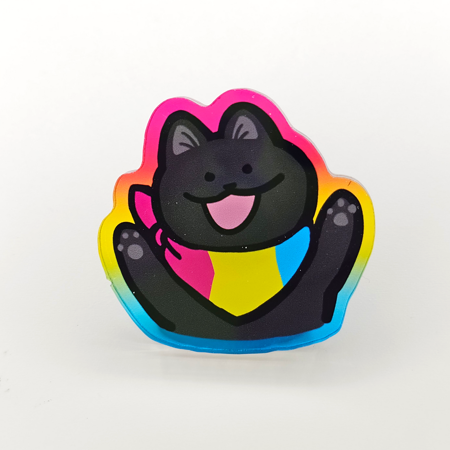 Pride Cat Acrylic Pins