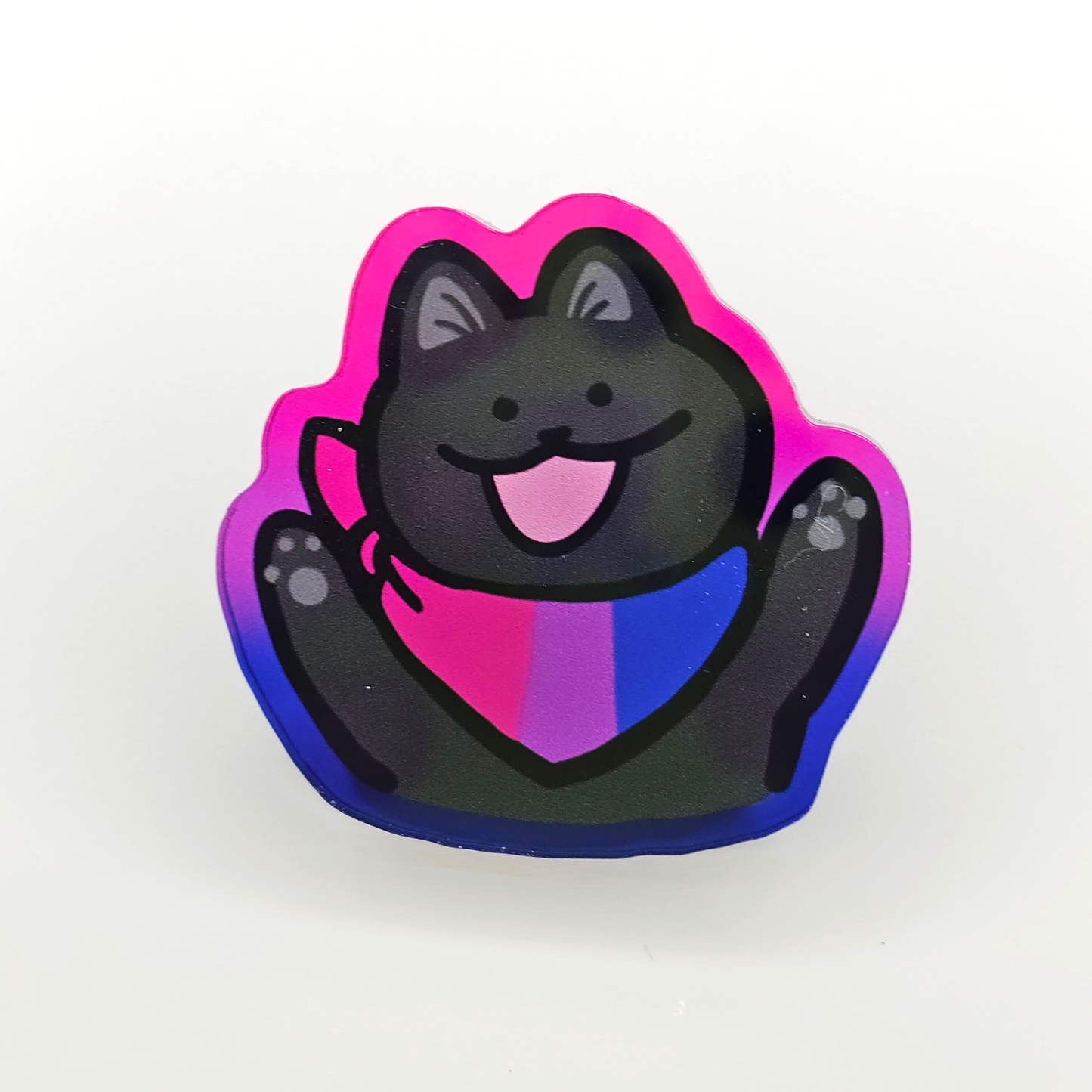 Pride Cat Acrylic Pins