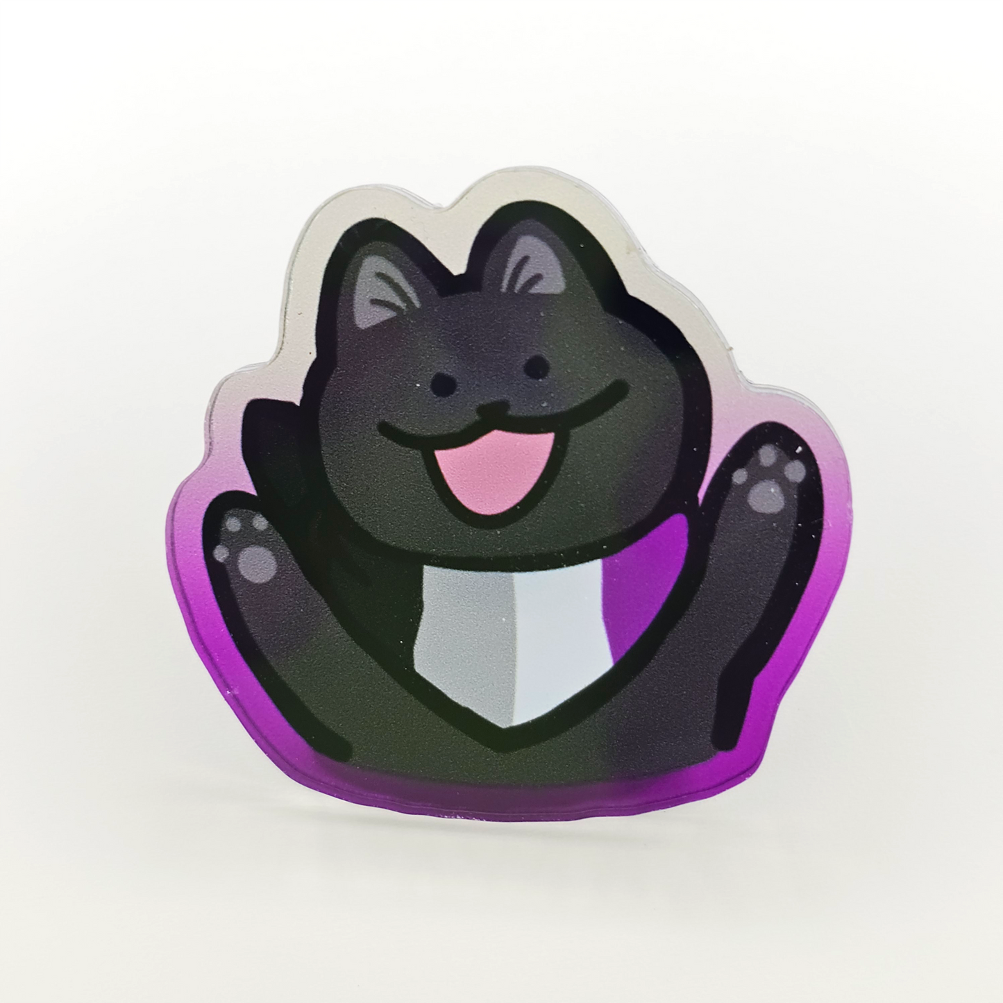 Pride Cat Acrylic Pins