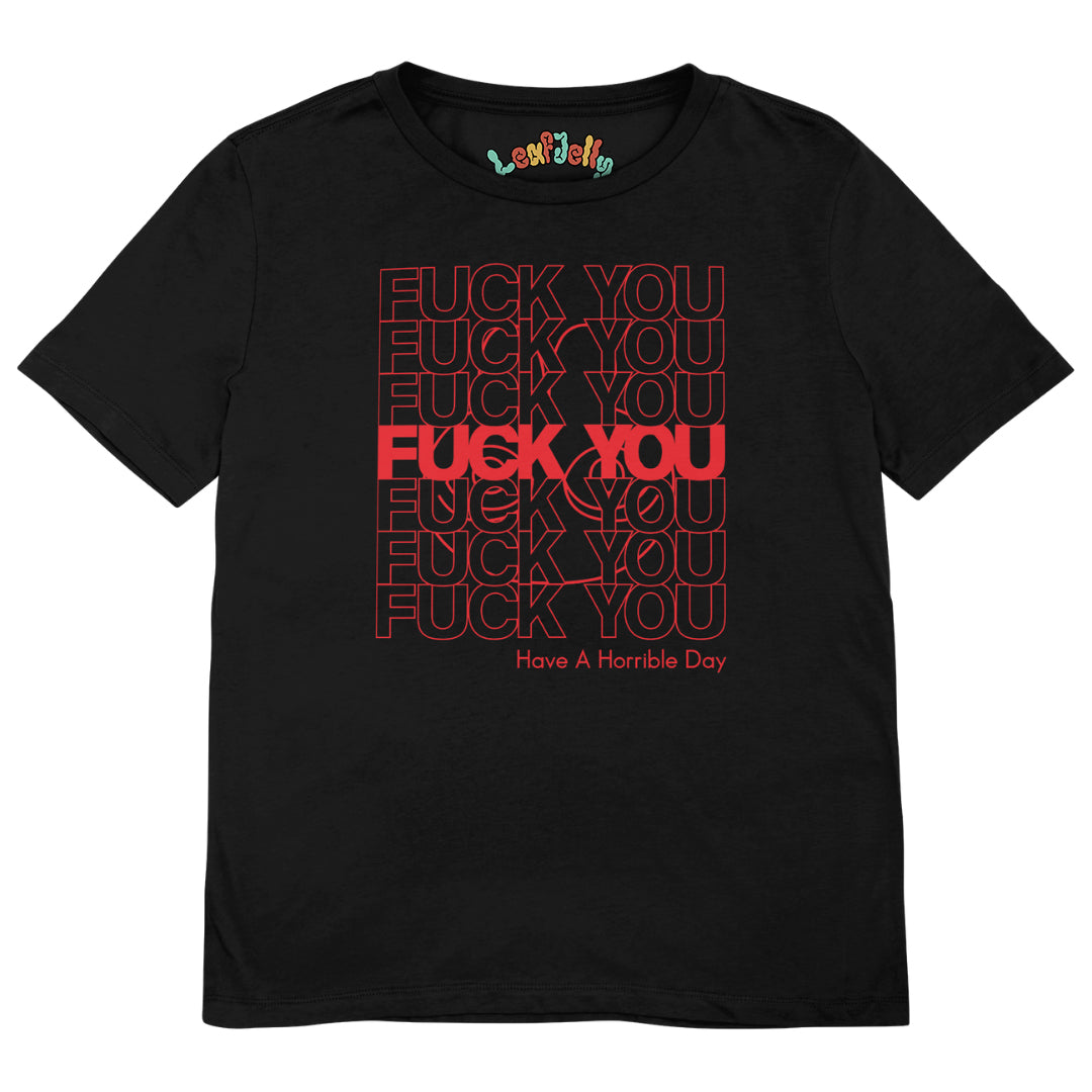 Fuck You Shirt - Black