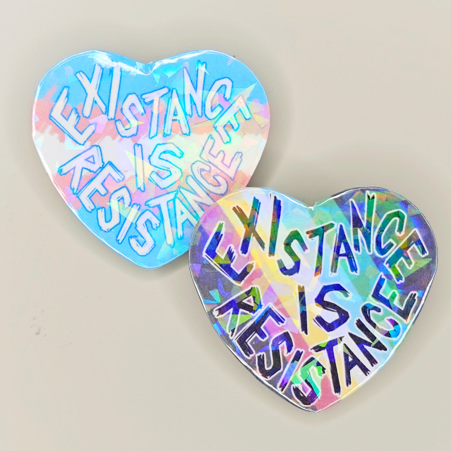 Existence is Resistance Holo Pin