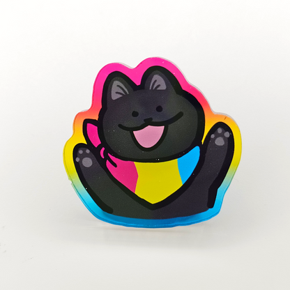 Pride Cat Acrylic Pins