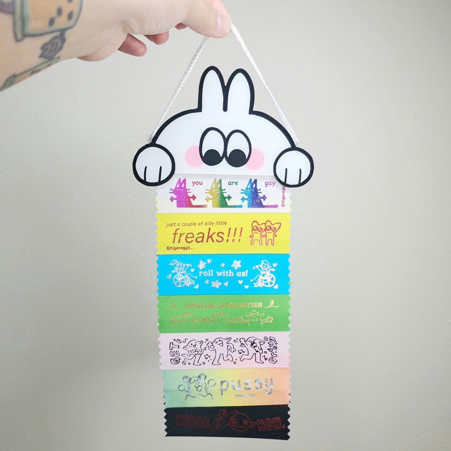 Double Purpose Badge Ribbon Display