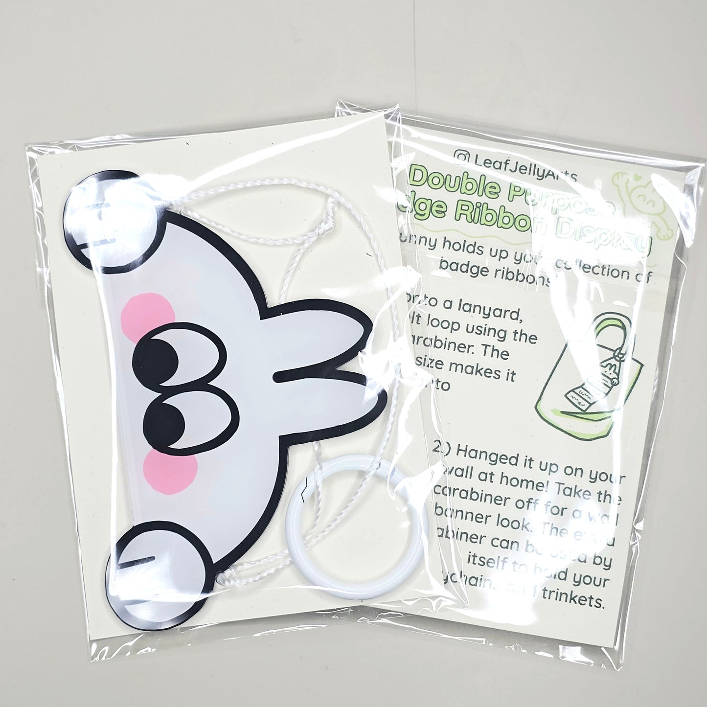 Double Purpose Badge Ribbon Display