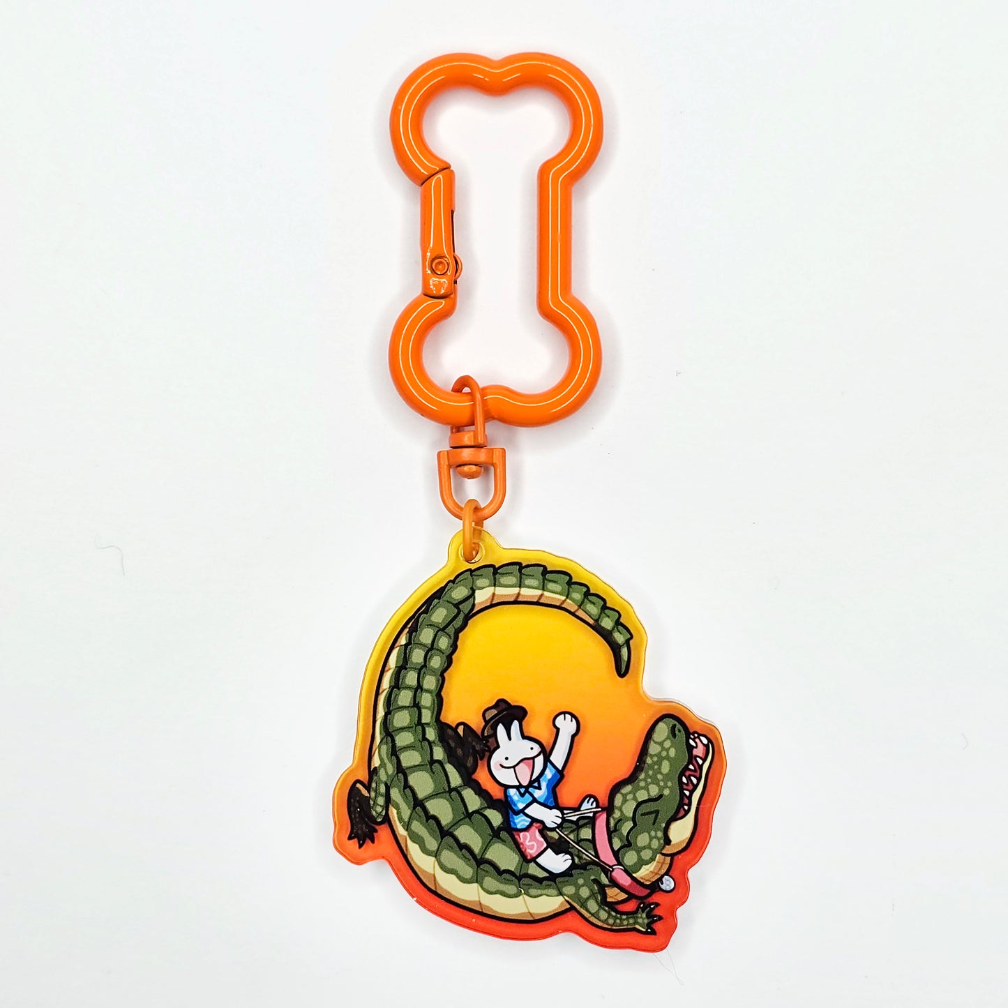 Florida Cowboy Keychain