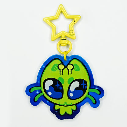 Alien Cat 1 Keychain