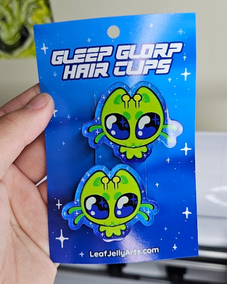 Alien Cat Hair Clips