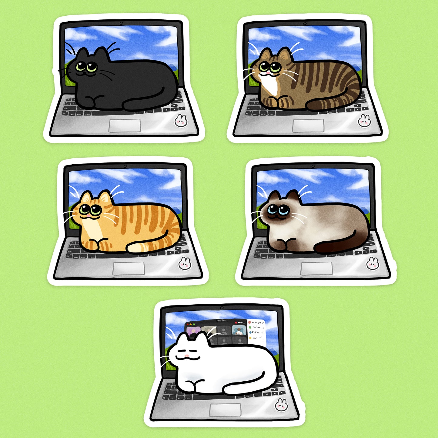 Laptop Cats
