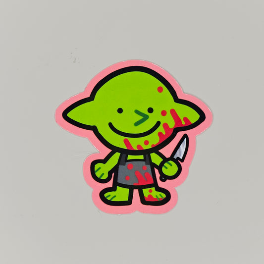 Horror Goblin Sticker