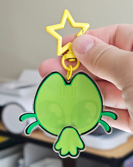 Wiggley Alien Keychain