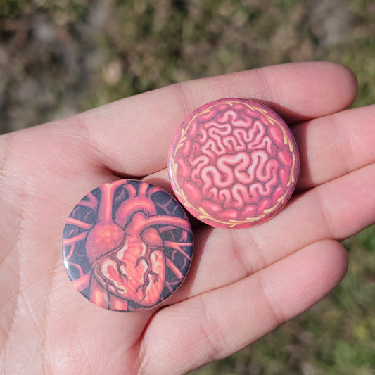 Gore Button Pins
