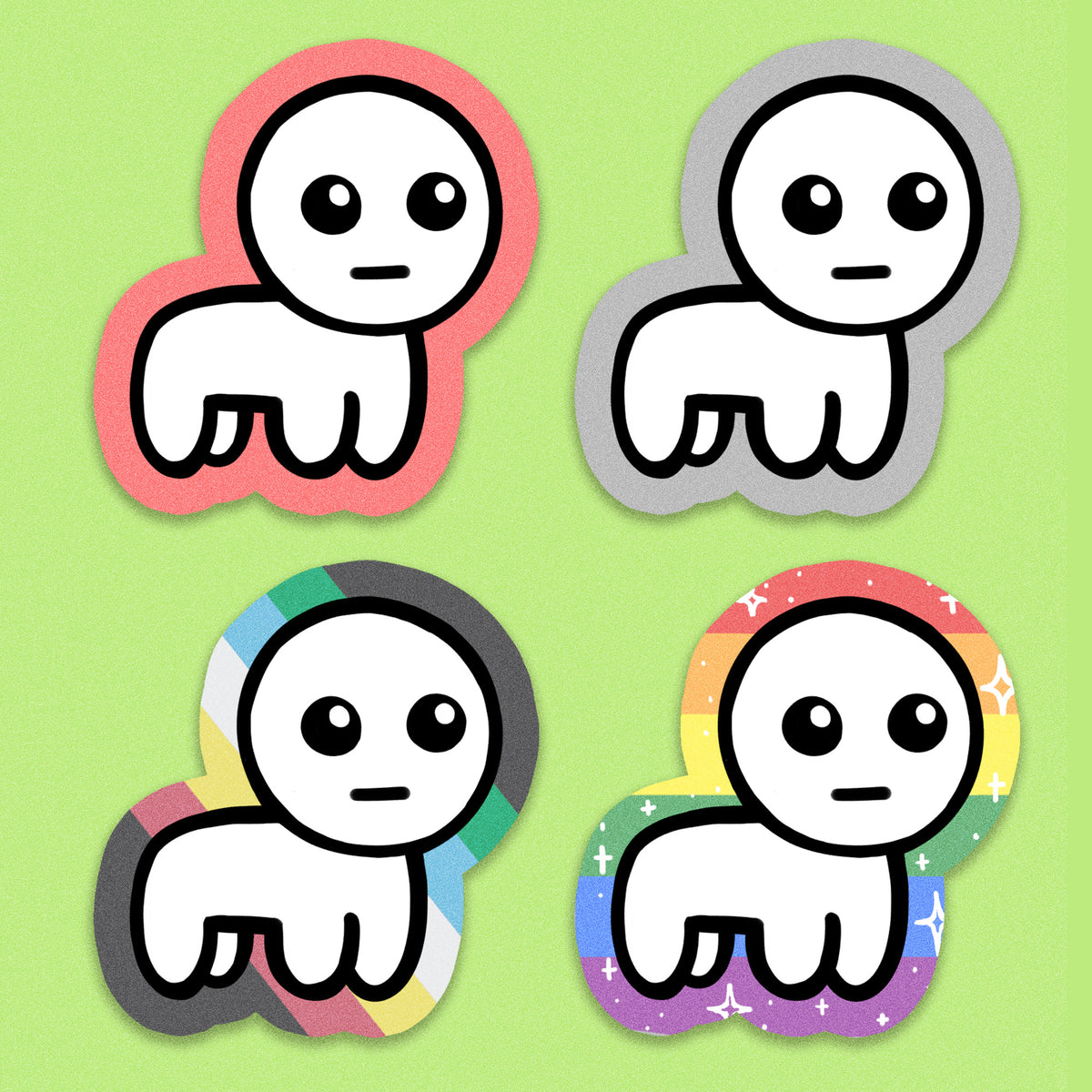 Autism Creature Stickers